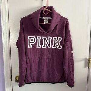 Pink Victoria’s Secret sweatshirt, size medium
